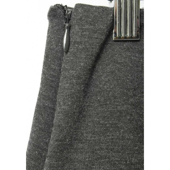 WORTHINGTON Black & Gray Colorblock Straight Ponte Pencil Skirt Size Women's 12 - Picture 3 of 3